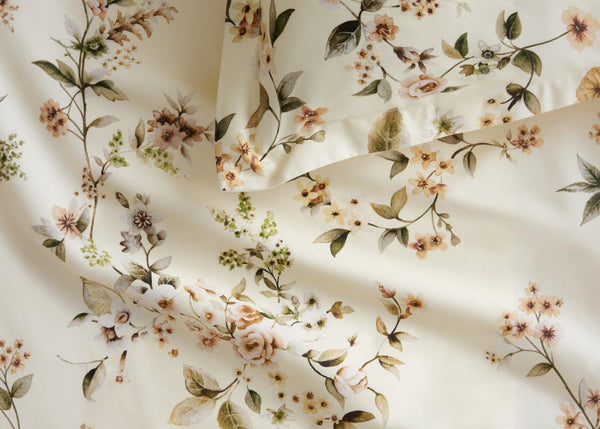 Allegra Duvet Cover Set in Buttermilk