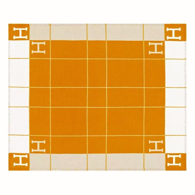 Wool Cashmere Throw Blanket