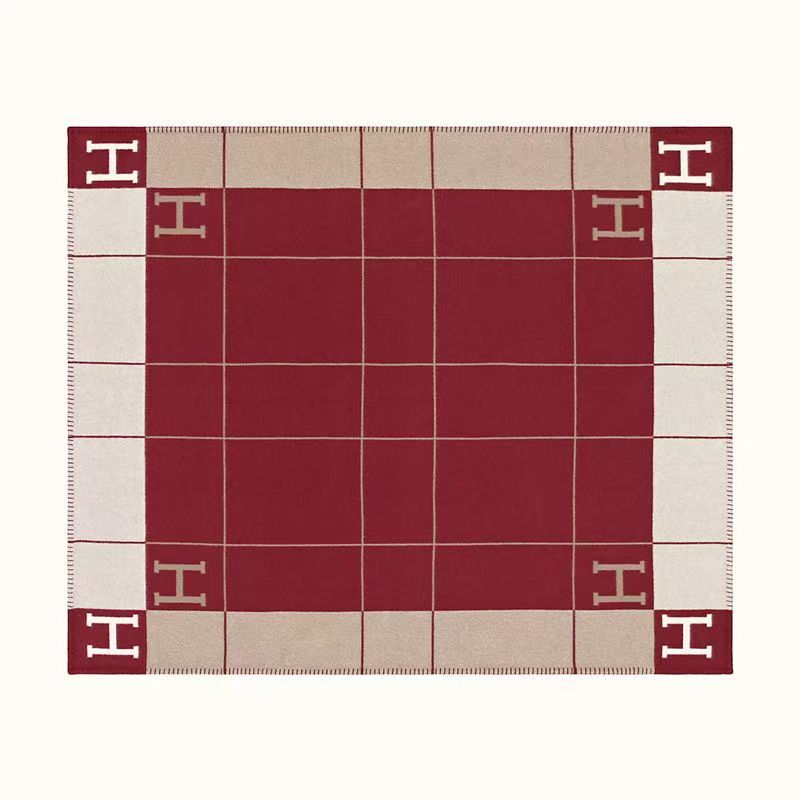 Wool Cashmere Throw Blanket