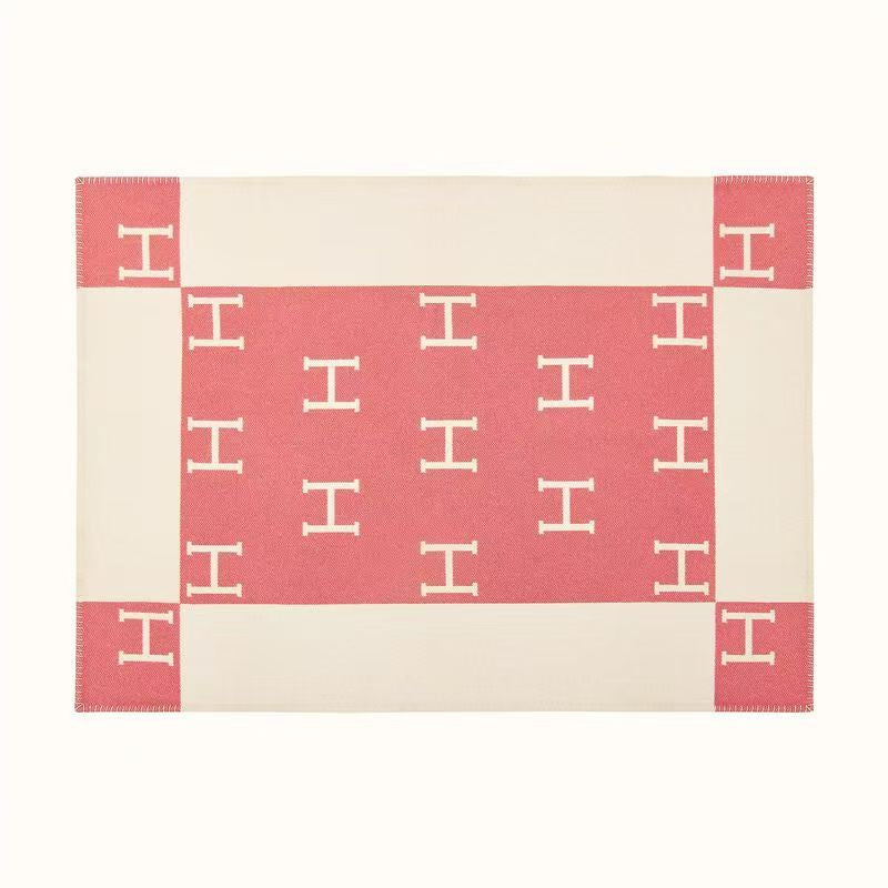 Wool Cashmere Throw Blanket