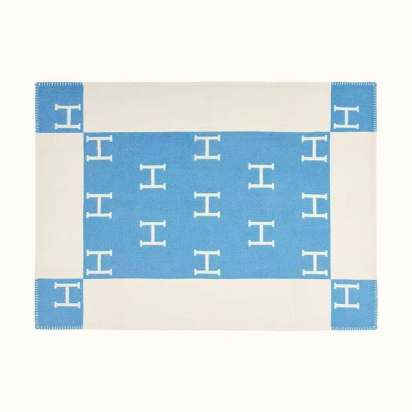 Wool Cashmere Throw Blanket