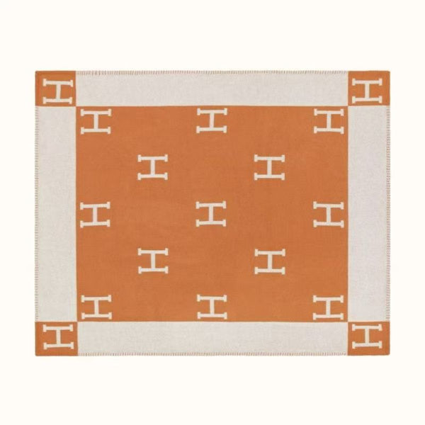 Wool Cashmere Throw Blanket