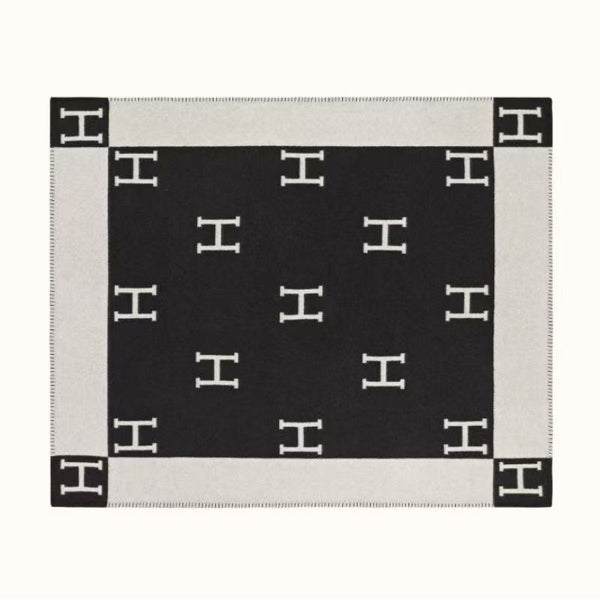 Wool Cashmere Throw Blanket