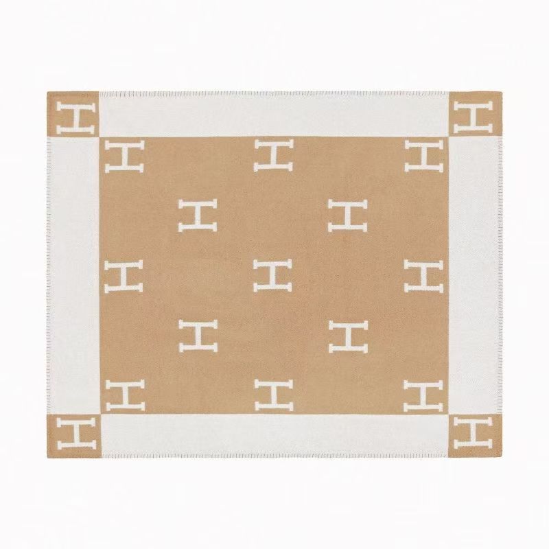 Wool Cashmere Throw Blanket