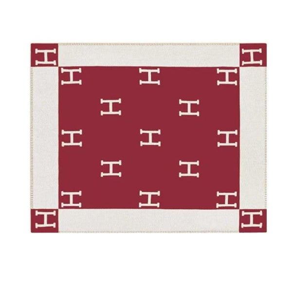 Wool Cashmere Throw Blanket