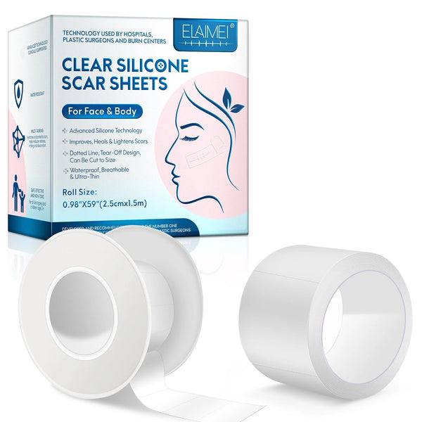 Self-Adhesive Scar Cover Tape Skin Care Strips , Transparent Color
