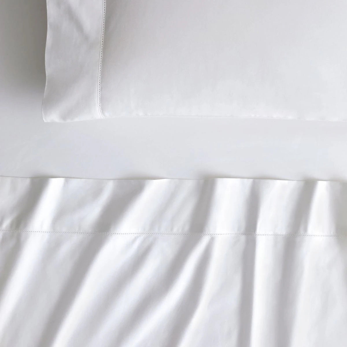 1000 TC Fitted Sheet in Snow
