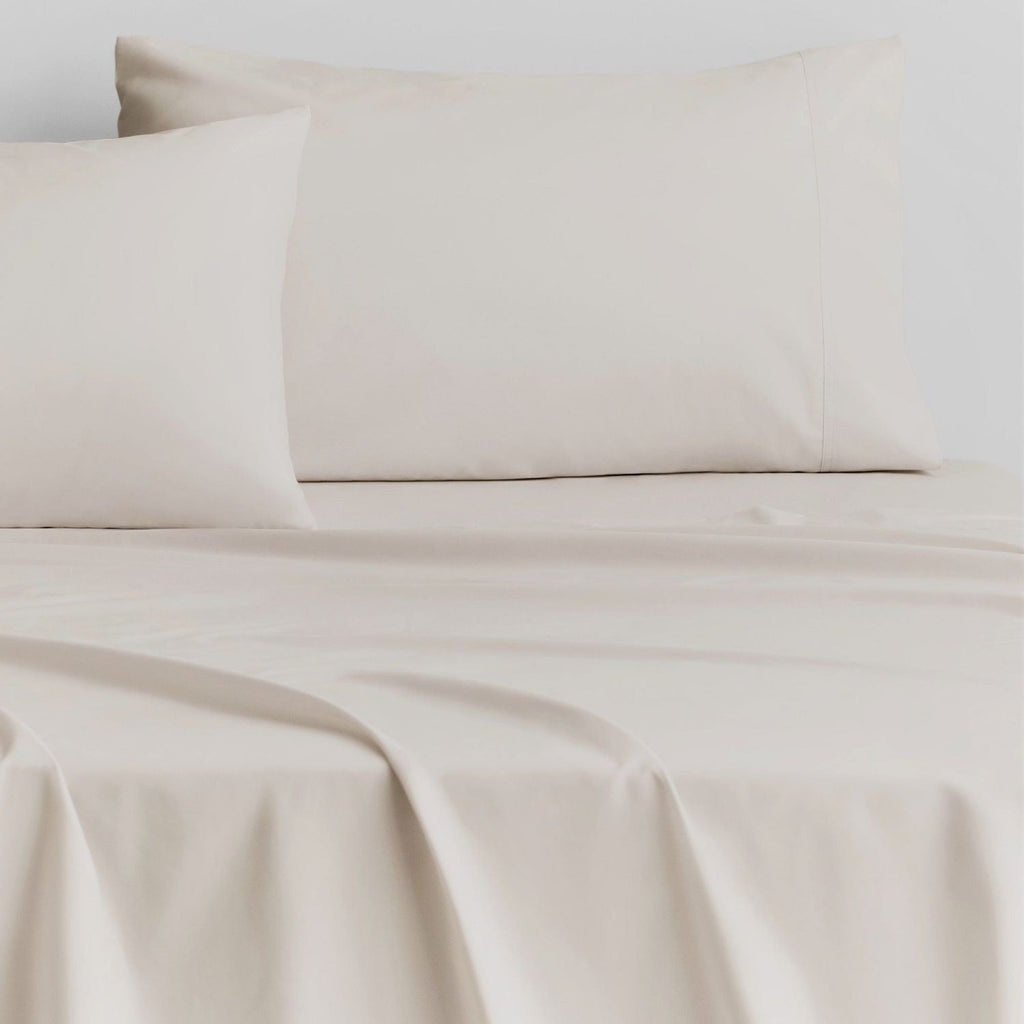 500 TC Cotton Sateen Pillowcase in Chalk