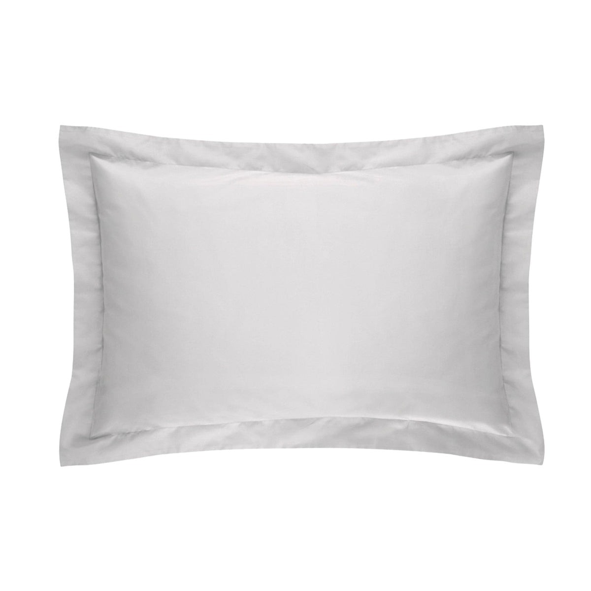 500 TC Cotton Sateen Duvet Cover in Silver