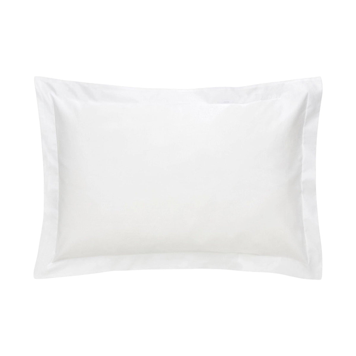 500 TC Cotton Sateen Flat Sheet in Snow