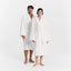 Aven Bath Robe in White