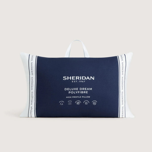 Deluxe Dream Firm Support Pillow in White