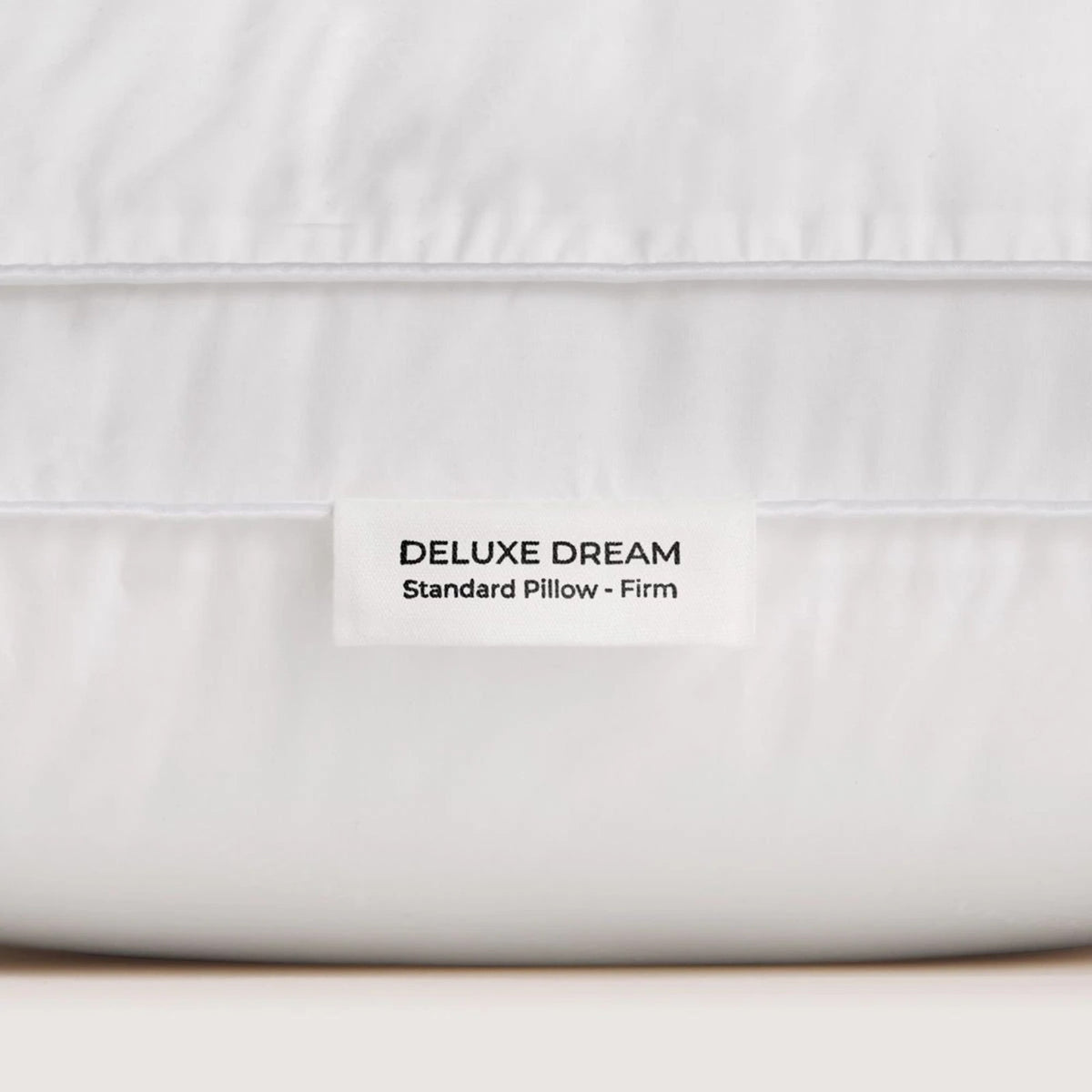 Deluxe Dream Firm Support Pillow in White