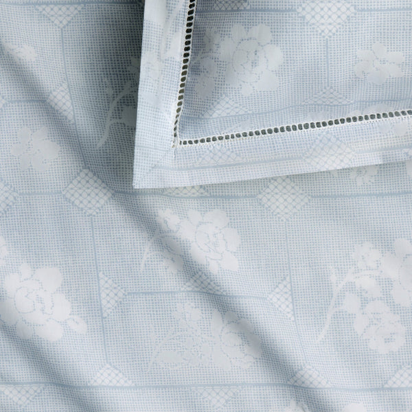 Farlo Duvet Cover Set in Ash Blue