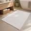 Larken Bath Tufted Rugs in White