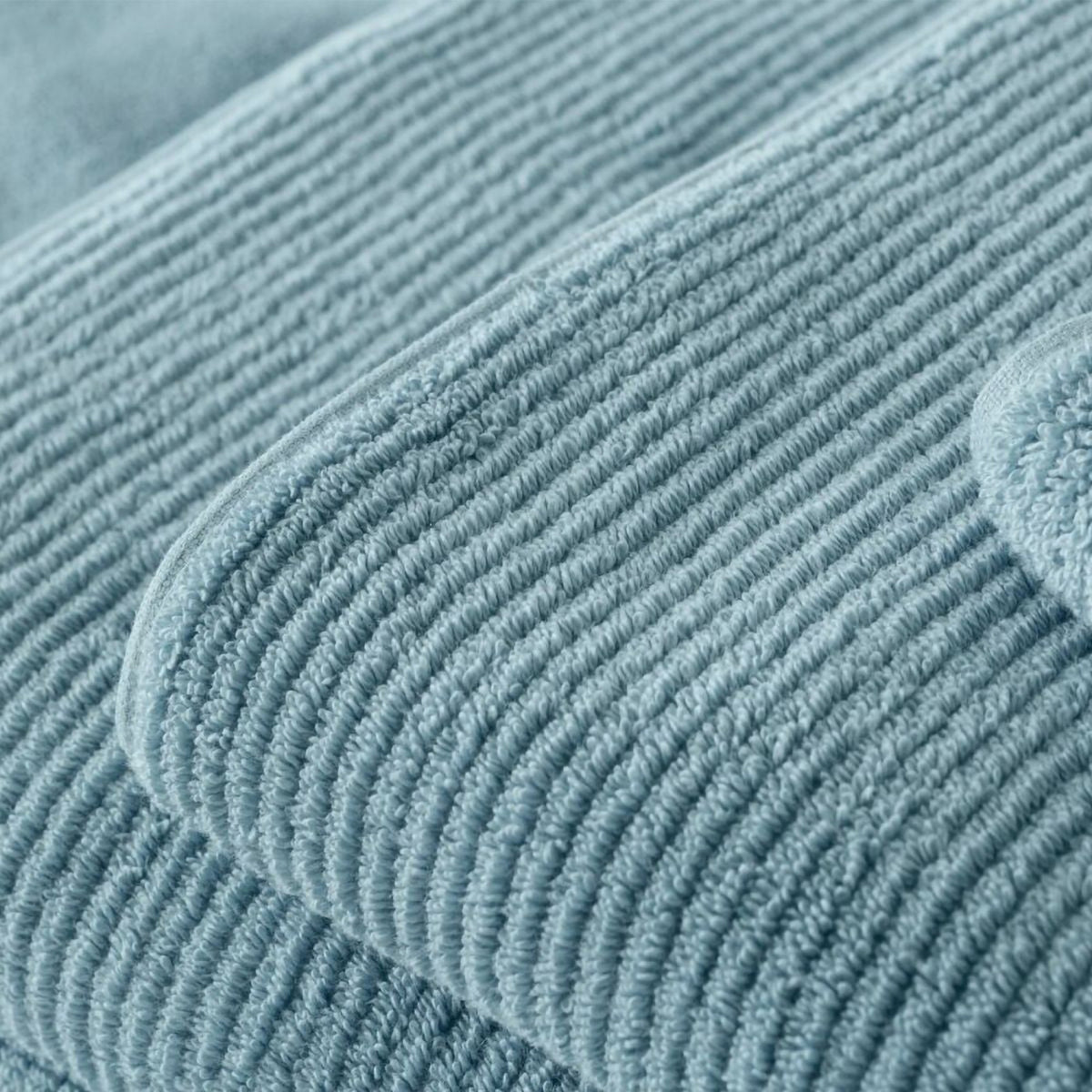 Living Textures Towel Collection in Misty Teal