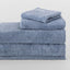 Living Textures Towel Collection in Orient Blue