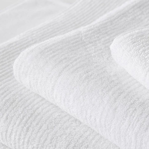 Living Textures Towel Collection in White