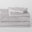 Living Textures Towel Collection in Silver Grey