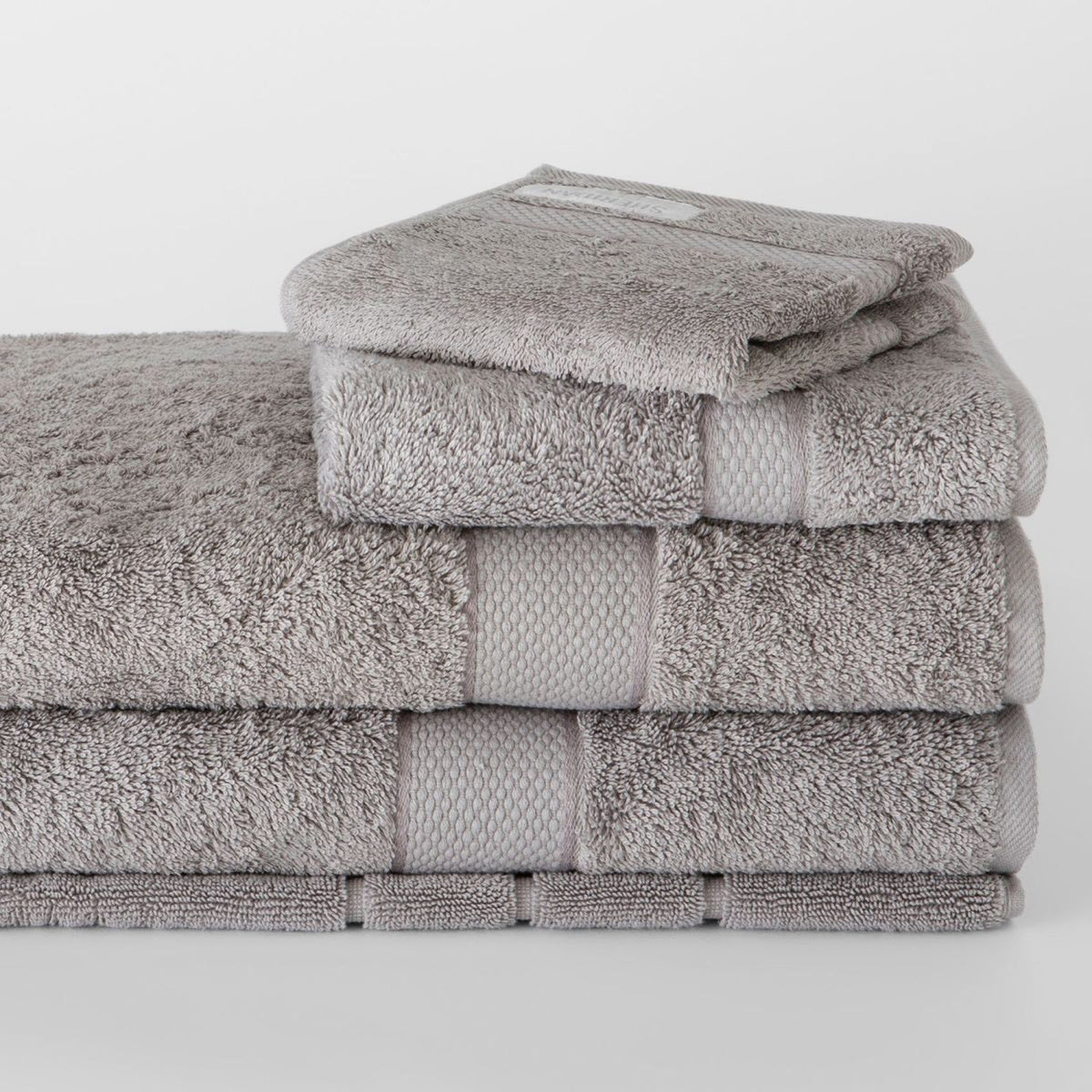 Luxury Egyptian Towel Collection in Cloud Grey