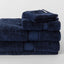 Luxury Egyptian Towel Collection in Royal Navy