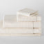 Luxury Retreat Towel Collection in Antique White