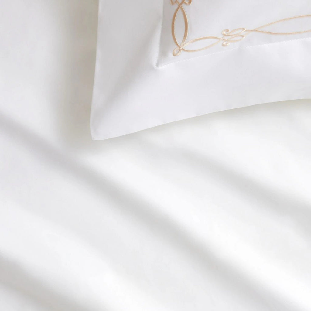 Palais Trellis 1200 TC Pillowcase in Snow