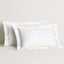 Palais Trellis 1200 TC Pillowcase in Snow