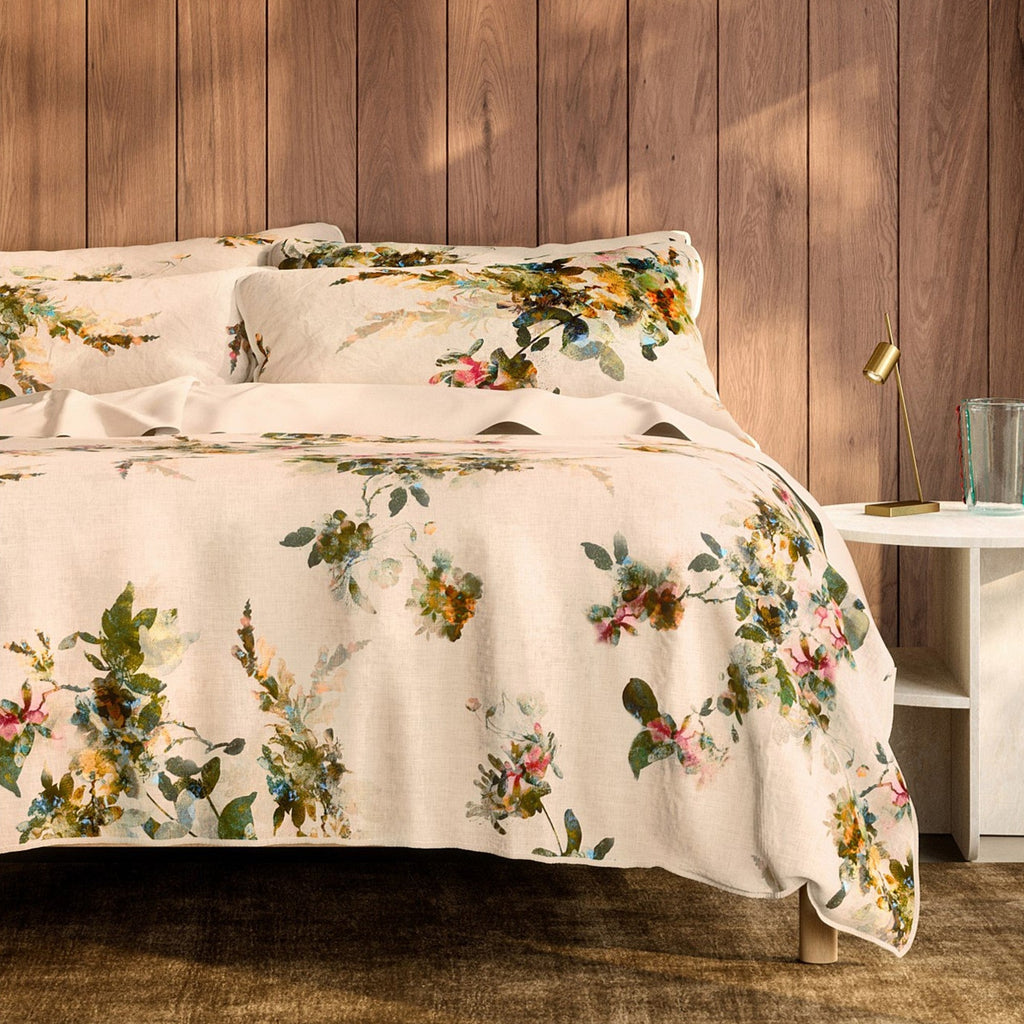Reilly Floral Duvet Cover Set in Natural